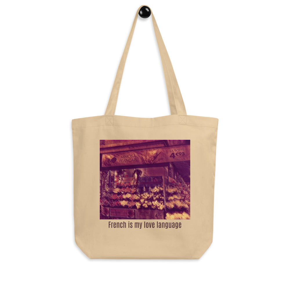 Eco Tote Bag - Love Language (Roses)