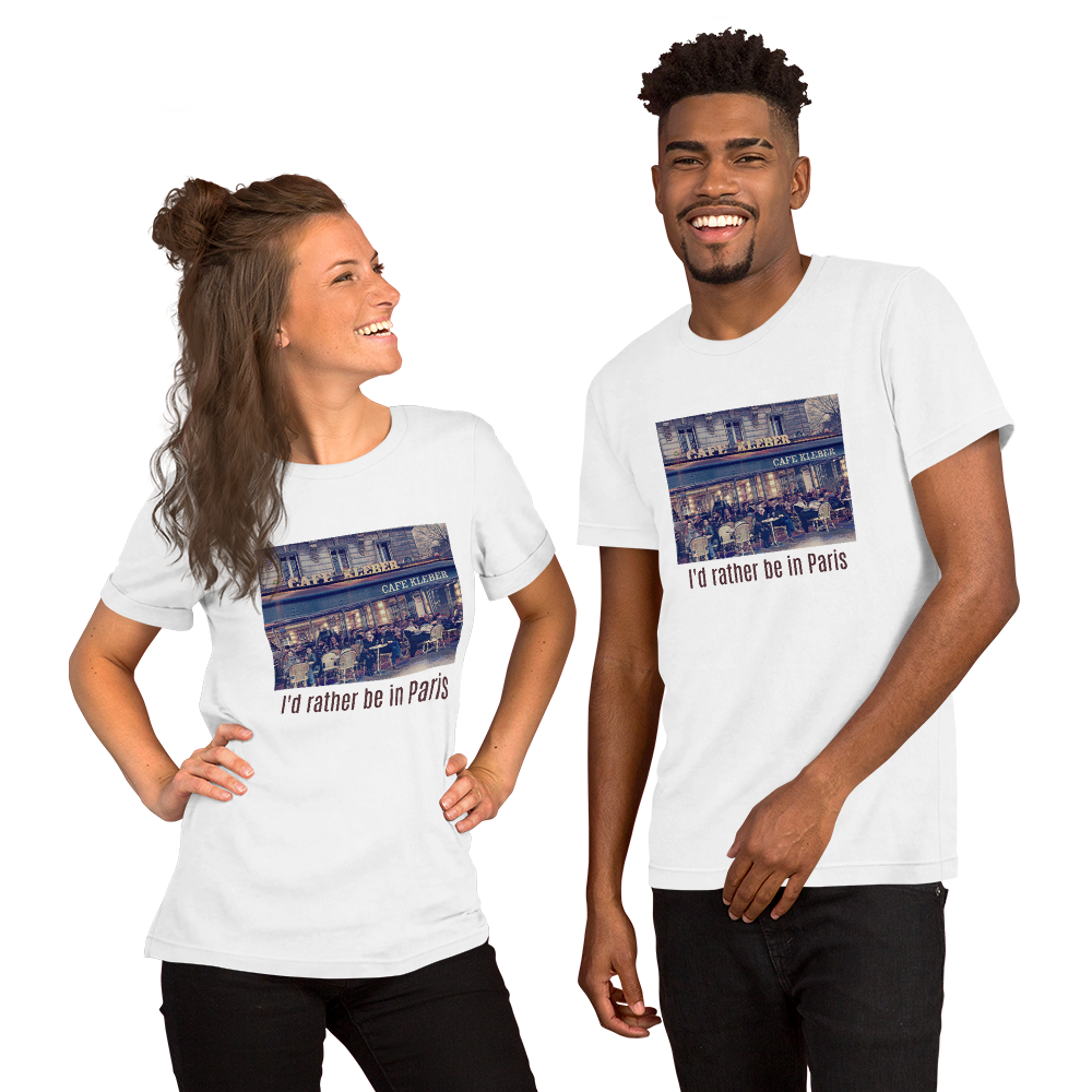 Unisex t-shirt - Paris (Café Kléber)