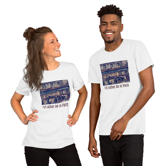 Unisex t-shirt - Paris (Café Kléber)