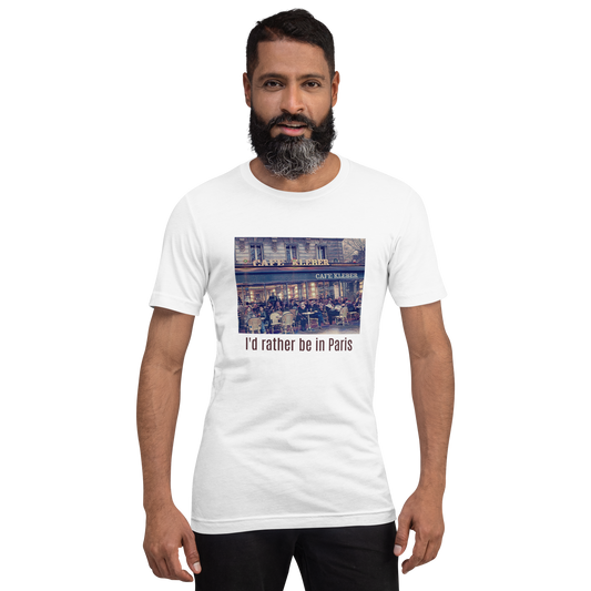 Unisex t-shirt - Paris (Café Kléber)